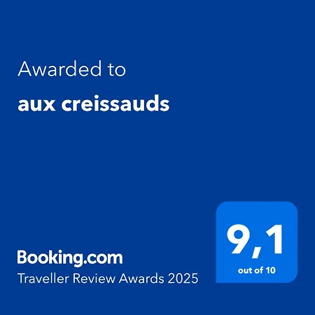 Aux Creissauds Apartment *